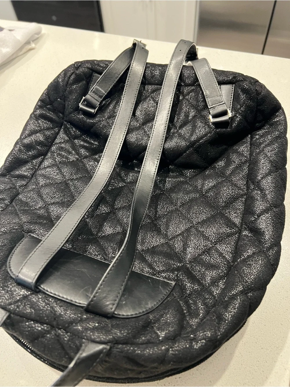 Stella McCartney quilted faux